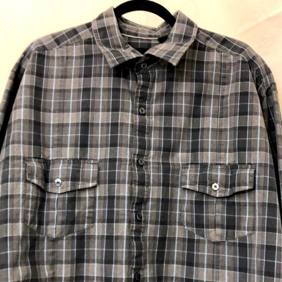 Bundle J.Ferrar mens button front long sleeve shirt size 2XLT - Picture 3 of 14